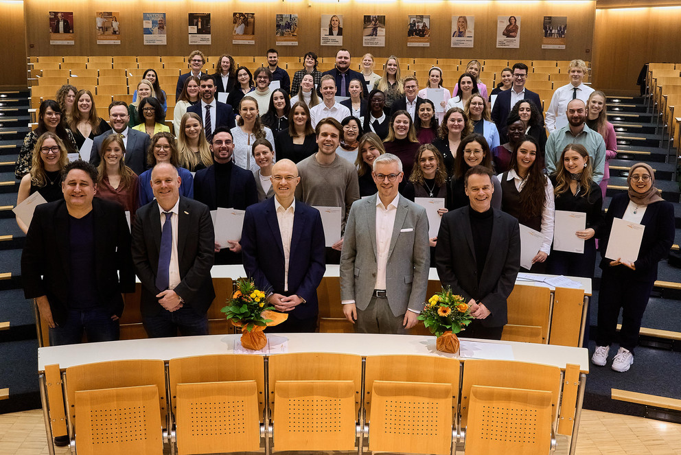 Abschlussfeier der Sozial- und Bildungswissenschaftlichen Fakultät der Universität Passau; Bild: Helena Röser