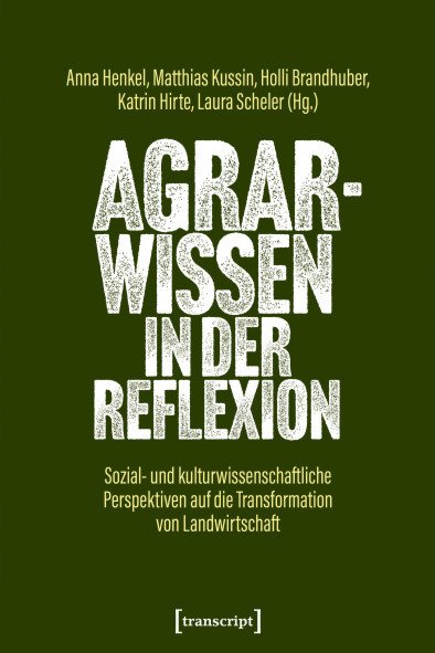 Buchcover "Agrarwissen in der Reflexion"