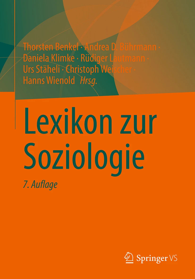 Cover des Lexikons zur Soziologie 