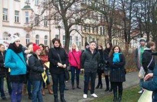 PActIKum-Besuch der bayerischen Studierenden in Ceske Budejovice