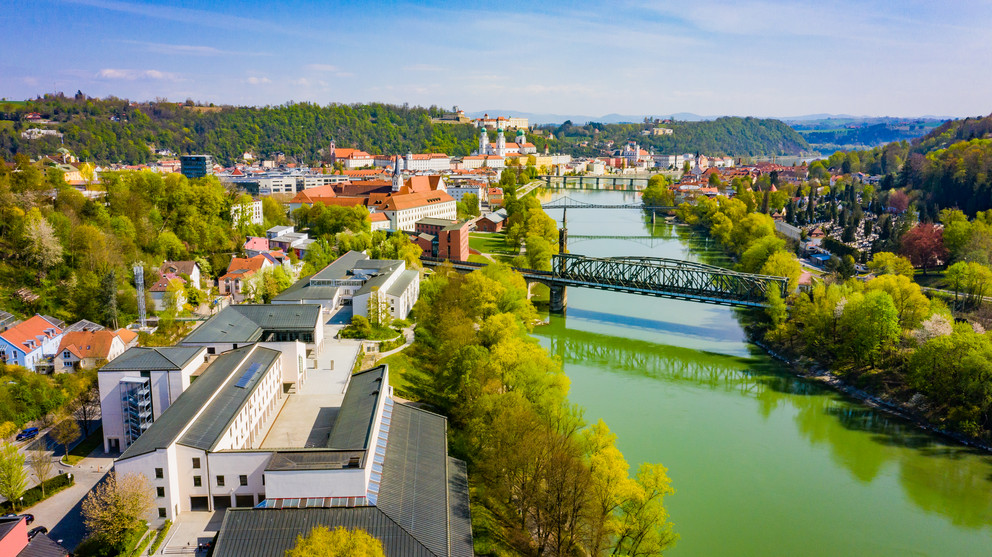 Campus der Universität Passau. Foto: Universität Passau